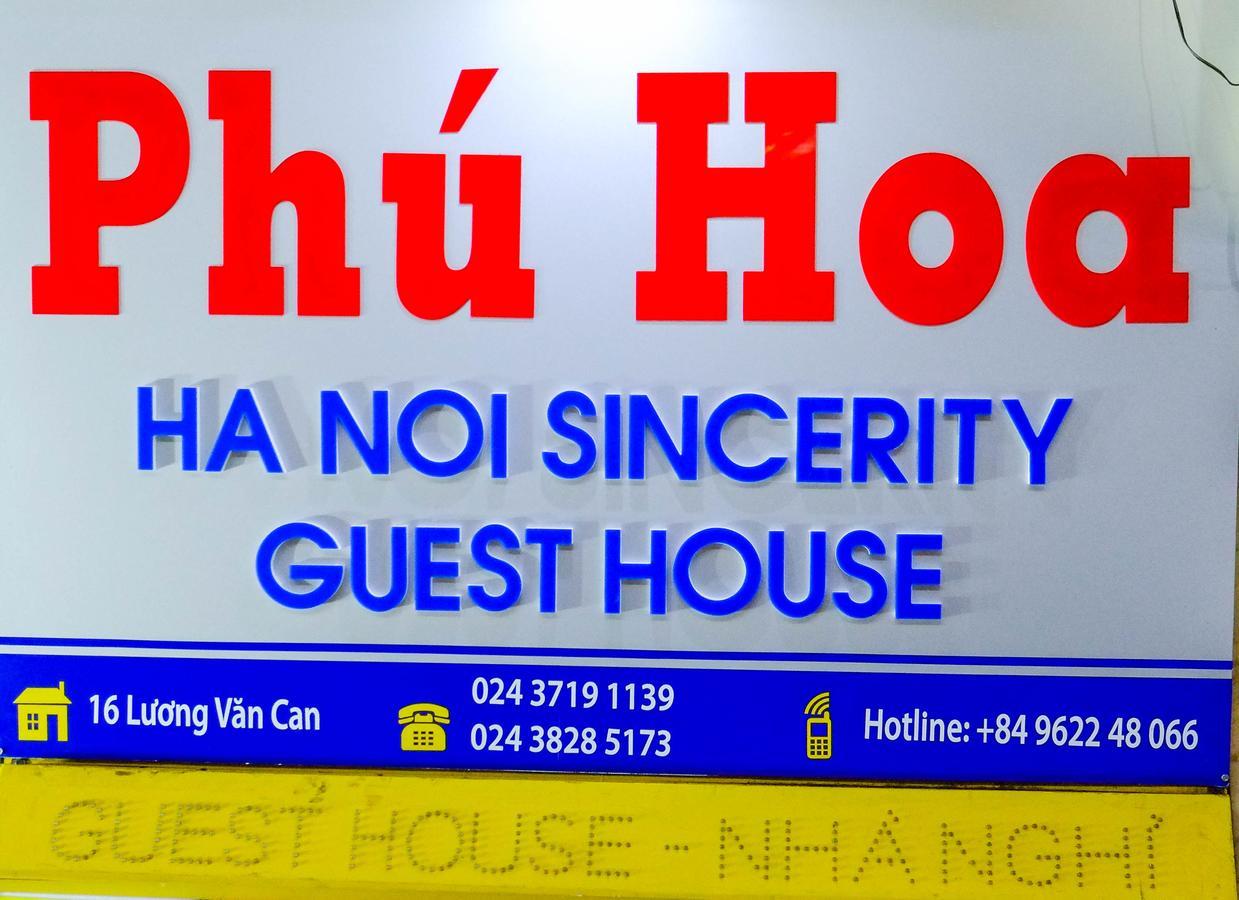 Hanoi Sincerity Guest House Extérieur photo